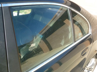 1997 BMW 528i E39 - Rear Door Fixed Vent Window Glass, Left 513481591735